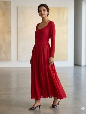 J. Crew Ballet dress with chiffon skirt
